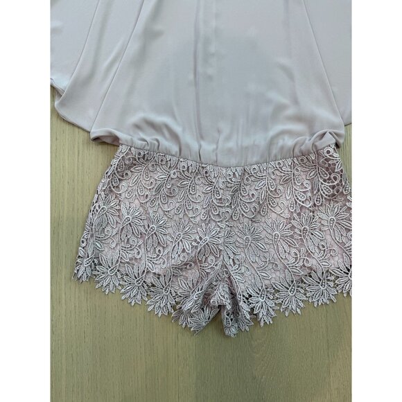 Women's Rubber Ducky Productions Mauve Romper, size medium - Picture 5 of 14